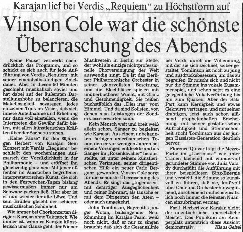 Vinson Cole war die schönste Überraschung des Abends – 1