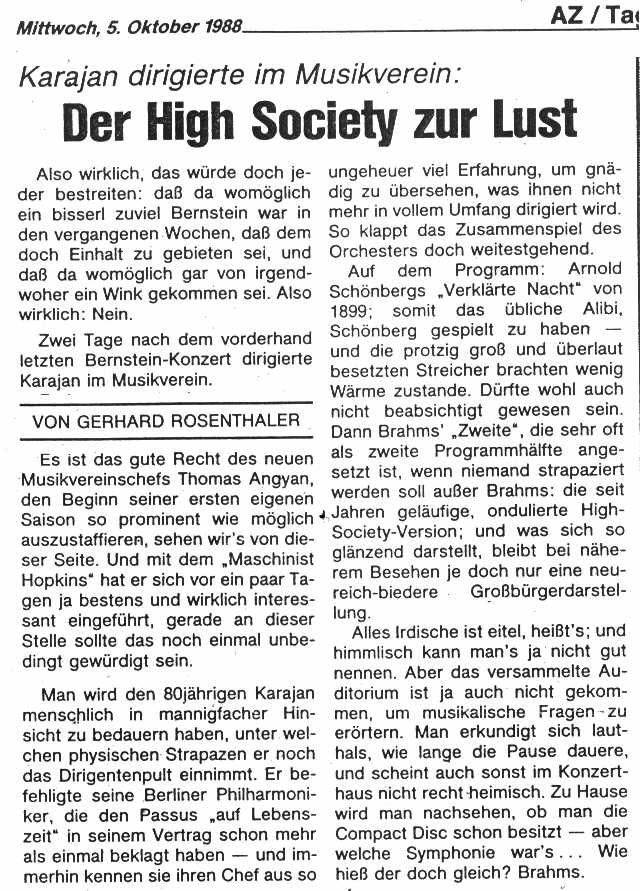 Der High Society zur Lust – 1