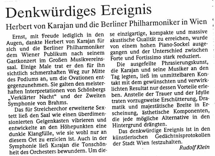 Denkwürdiges Ereignis – 1